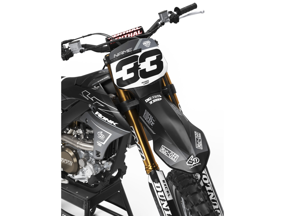 KIT DECO MOTOCROSS YZ/YZF TALK BLACK 2