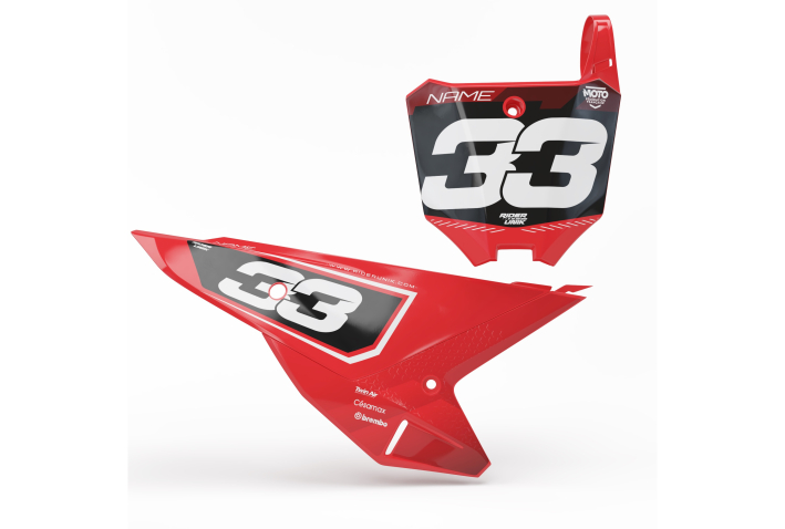 KIT DECO FONDS DE PLAQUES HONDA TALK