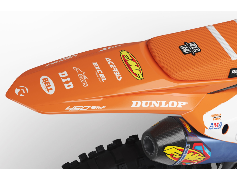 KIT DECO MOTOCROSS SX/SX-F CLIFF WHITE ORANGE 2