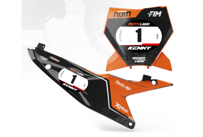 Kit déco Fonds de plaques spécial Touquet 2026