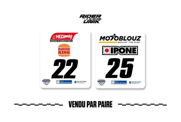 PAIRE DE DOSSARD - TOUQUET 2026