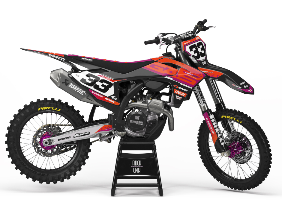 KIT DECO MOTOCROSS MC/EC CHAMP BLACK 1