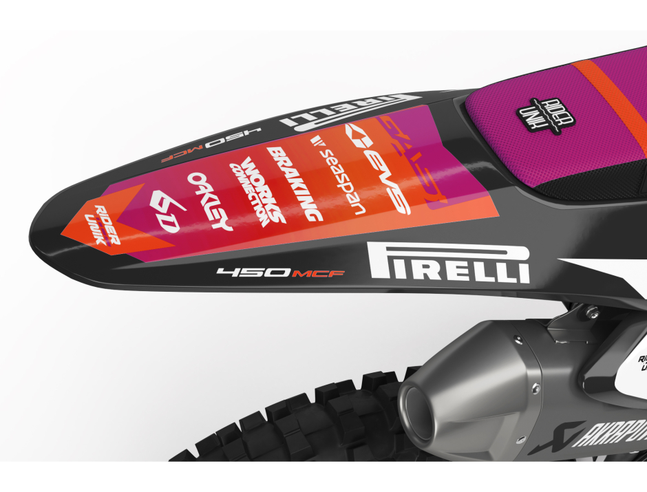 KIT DECO MOTOCROSS MC/EC CHAMP BLACK 2