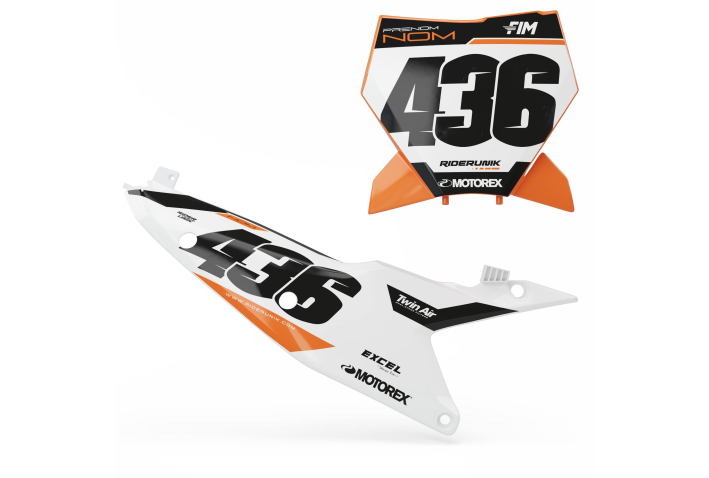 KIT DECO FONDS DE PLAQUES SX/SX-F CRAZ