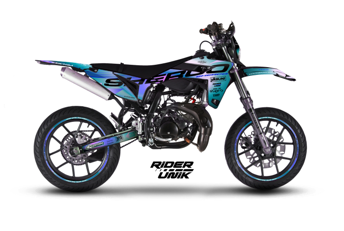 Kit déco Sherco 50 SM personnalisable – RiderUnik LILMO NEON