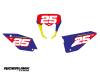 KIT DECO FONDS DE PLAQUES SHERCO RACE 1