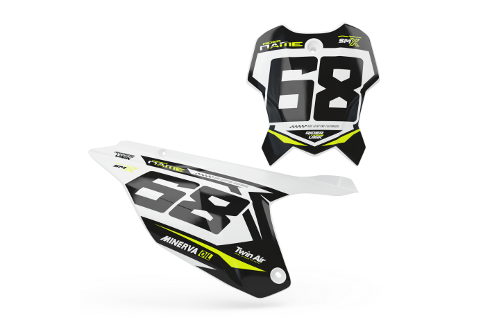 Kits décos fonds de plaques Triumph Fact