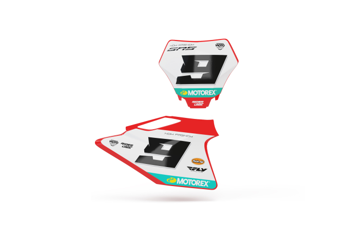 Kits décos fonds de plaques compatibles GasGas CRIZI