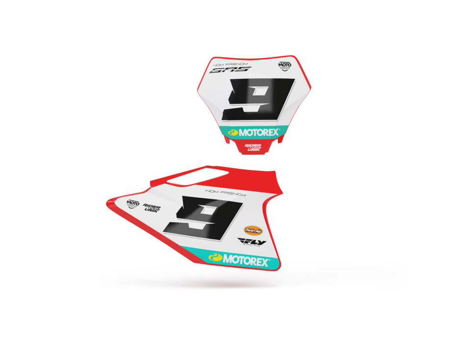 Kits décos fonds de plaques compatibles GasGas CRIZI 1