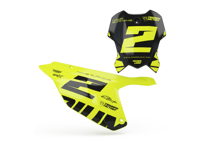 Kits décos fonds de plaques Triumph Fargo