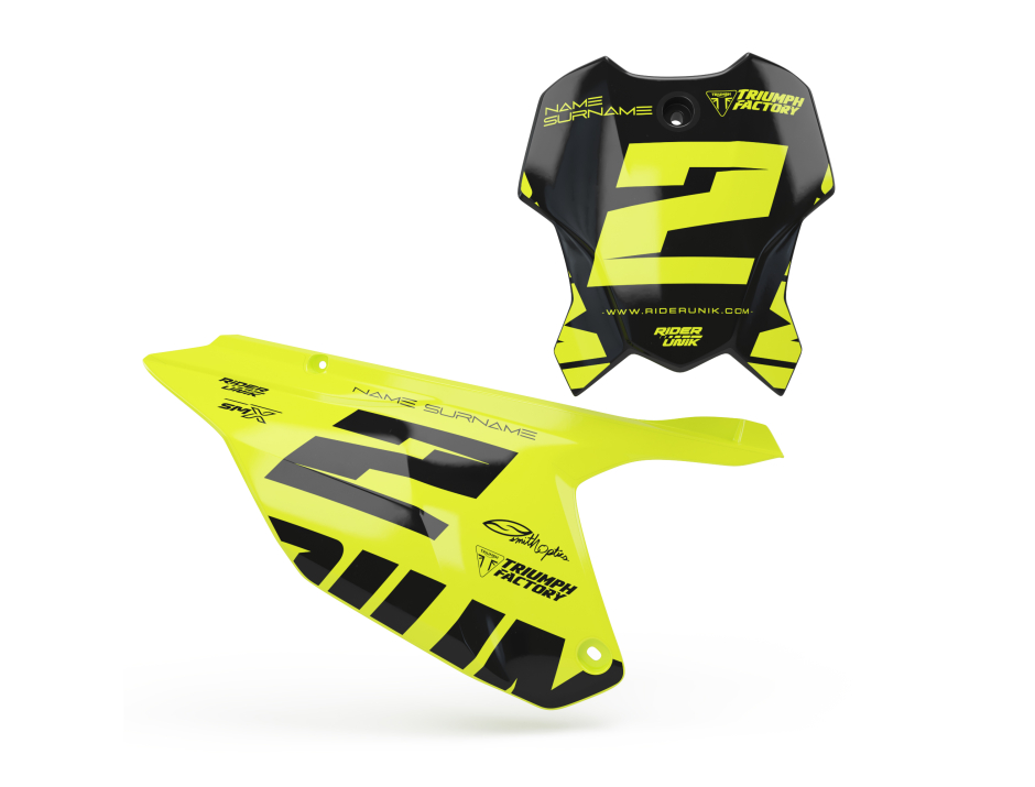 Kits décos fonds de plaques Triumph Fargo 1