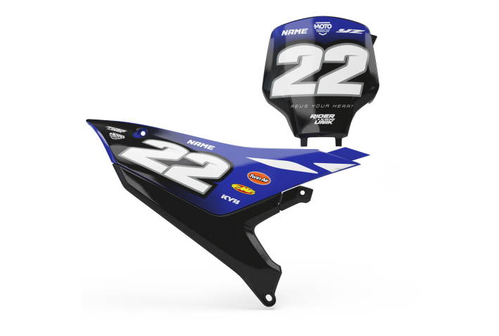 KIT DECO FONDS DE PLAQUES YAMAHA FIEUL