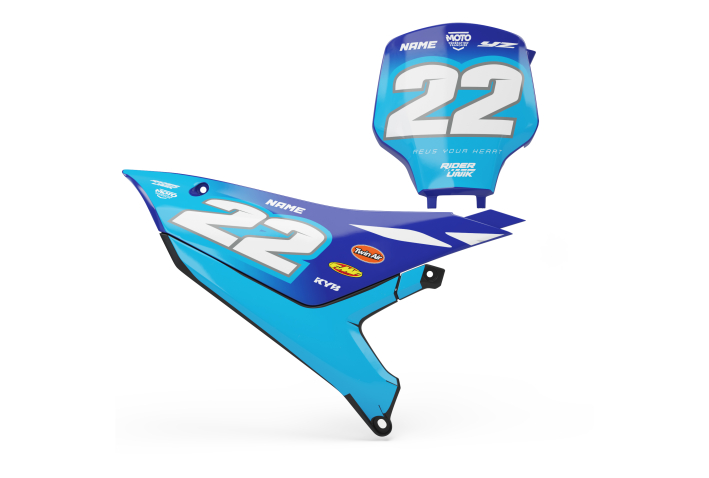 KIT DECO FONDS DE PLAQUES YAMAHA FIEUL CIEL