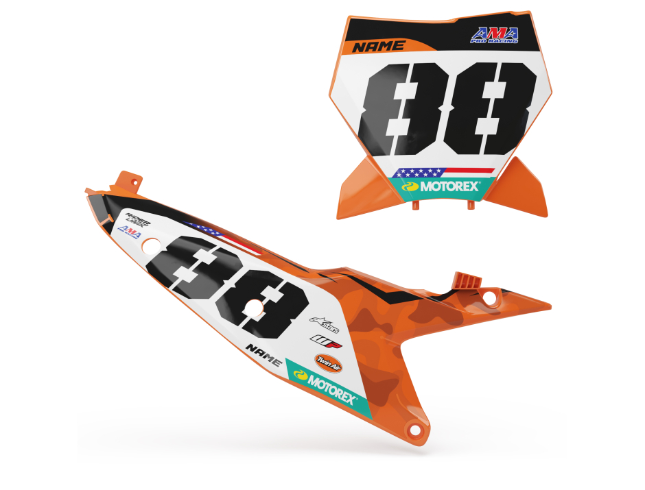 KIT DECO FONDS DE PLAQUES SX/SX-F RUBIN 1