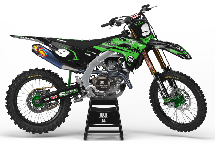 KIT DECO MOTOCROSS KAWASAKI KX/KXF WAVY
