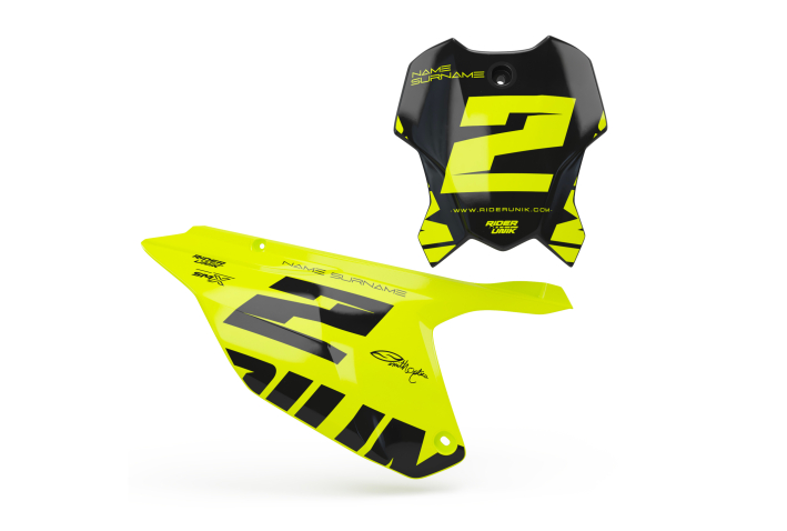 Kit déco fonds de plaques Triumph Fargo