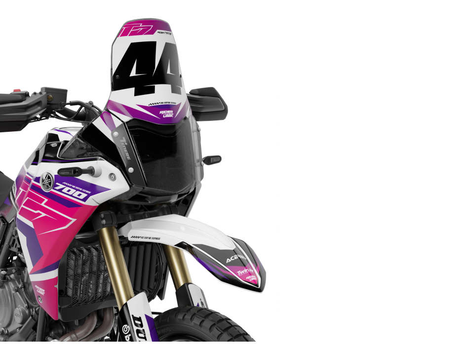 KIT DECO YAMAHA 700 TENERE NOMAD PINK 3