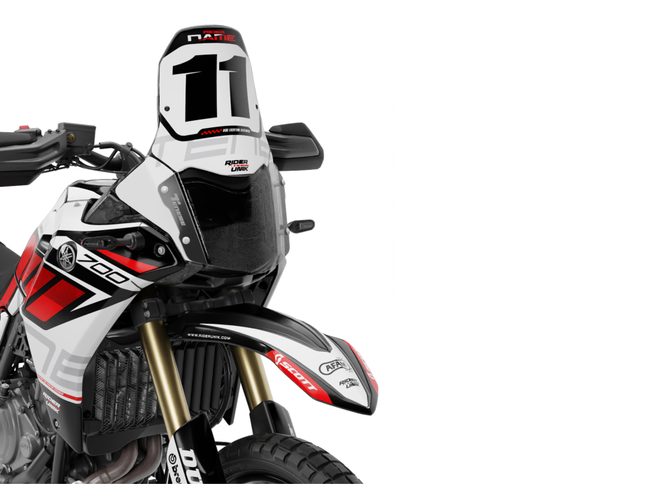 KIT DECO YAMAHA 700 TENERE RAID ROUGE 3