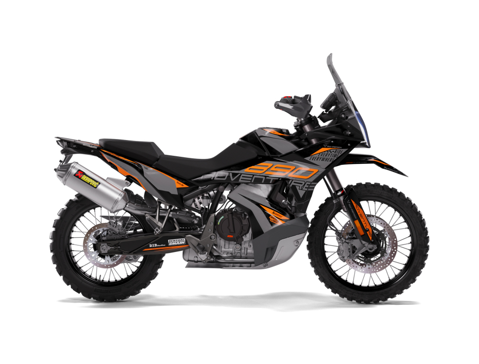 KIT DECO COMPATBILE KTM ADVENTURE ATLAS BLACK 1