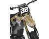 KIT DECO MOTOCROSS STARK VARG PIZO BROWN 2