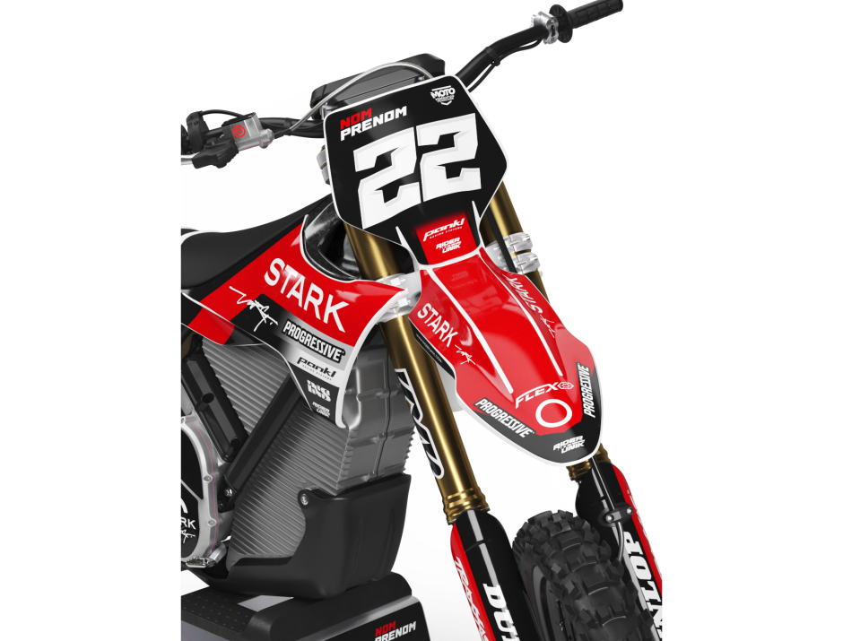 KIT DECO MOTOCROSS STARK VARG PIZO RED 2