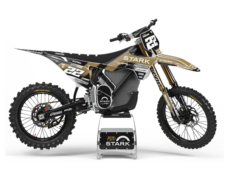 KIT DECO MOTOCROSS STARK VARG PIZO BROWN 1
