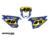 KIT DECO FONDS DE PLAQUES SHERCO WIN BLUE 1