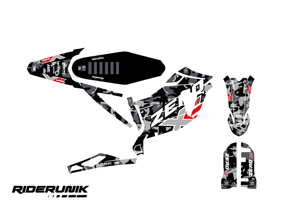 KIT DECO ZERO MOTORCYCLE XE CAMO 2