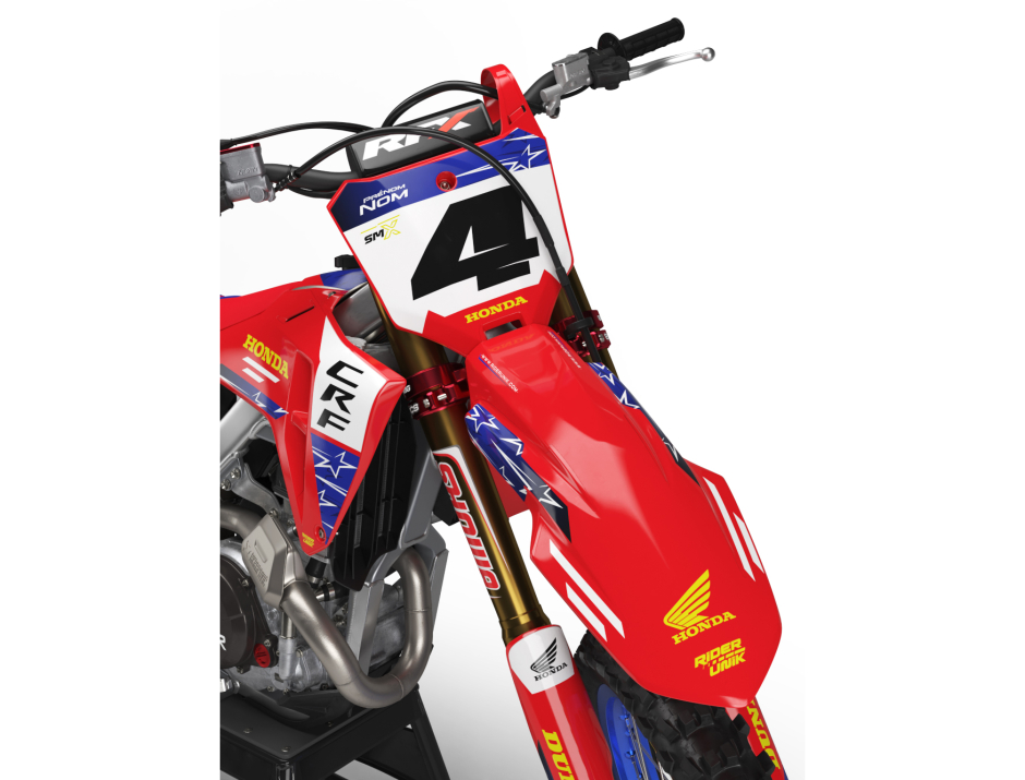 KIT DECO MOTOCROSS CR/CRF 4TH 2