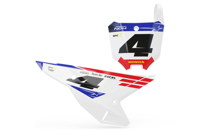 KIT DECO FONDS DE PLAQUES HONDA 4TH