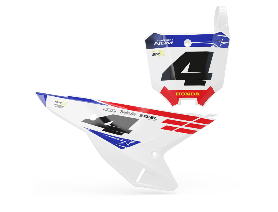 KIT DECO FONDS DE PLAQUES HONDA 4TH 1