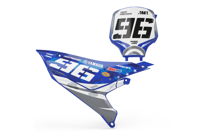 KIT DECO FONDS DE PLAQUES YAMAHA YLUJ GREY