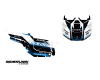 KIT DECO SSV SEGWAY SUPER VILLAIN SPACE BLUE 2