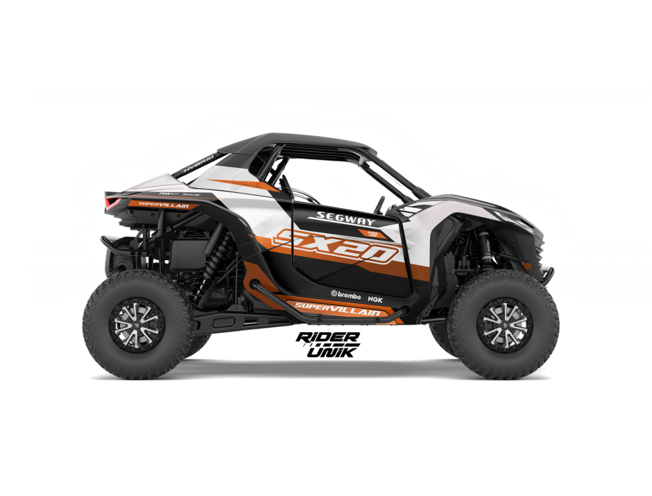 KIT DECO SSV SEGWAY SUPER VILLAIN SPACE ORANGE 1
