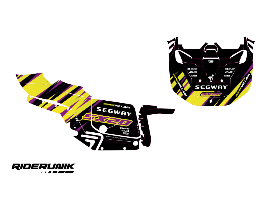 KIT DECO SSV SEGWAY SUPER VILLAIN ZIZKO 2