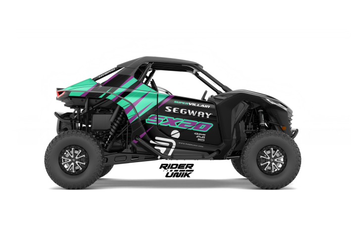 KIT DECO SSV SEGWAY SUPER VILLAIN ZIZKO AQUA