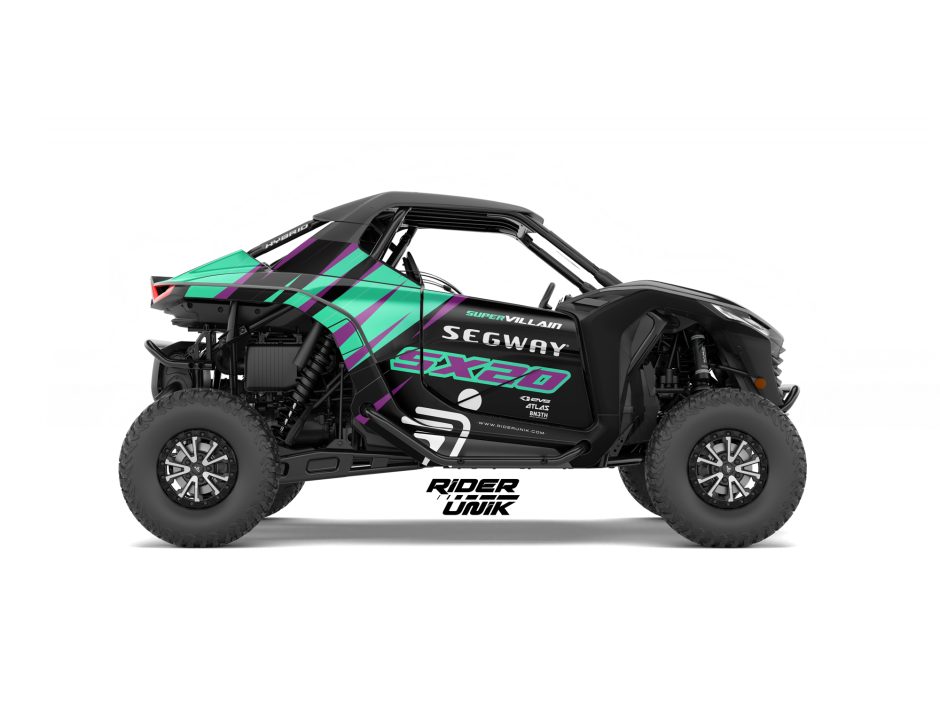 KIT DECO SSV SEGWAY SUPER VILLAIN ZIZKO AQUA 1