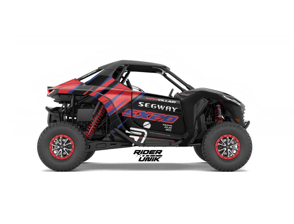 KIT DECO SSV SEGWAY SUPER VILLAIN ZIZKO RED 1