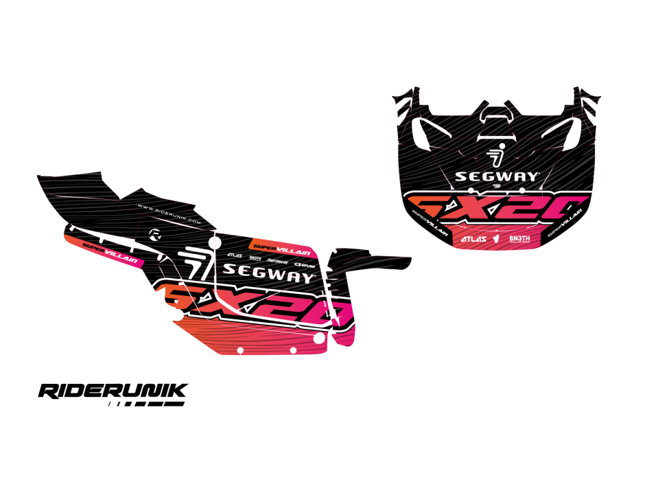 KIT DECO SSV SEGWAY SUPER VILLAIN TREG 2