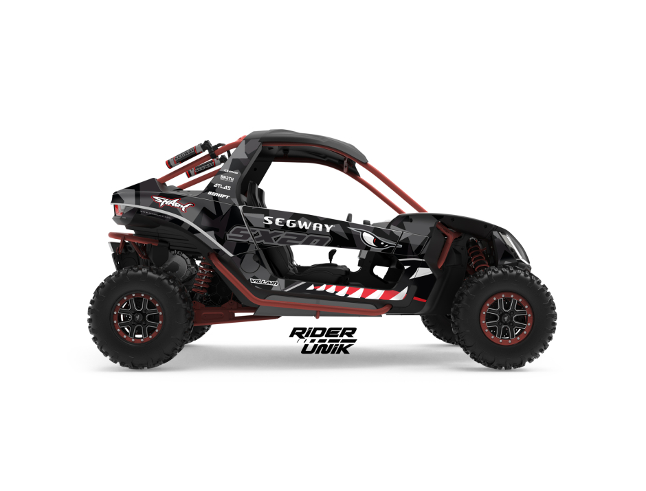 KIT DECO SSV SEGWAY VILLAIN SHARK 1