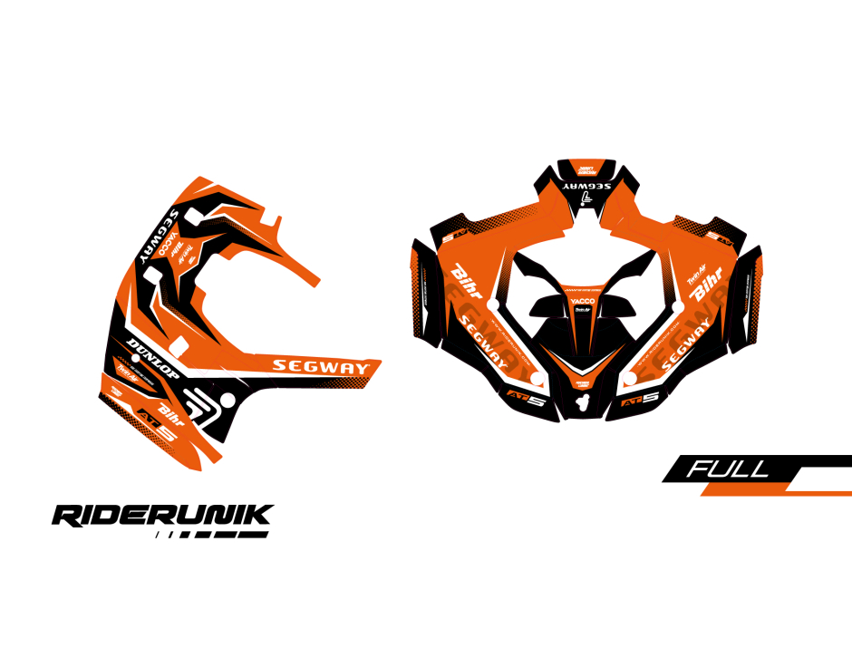 KIT DECO QUAD SEGWAY KRYO ORANGE 2