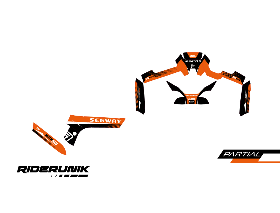 KIT DECO QUAD SEGWAY KRYO ORANGE 3