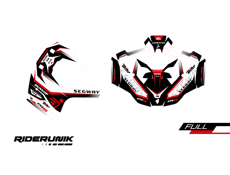KIT DECO QUAD SEGWAY KRYO WHITE 2