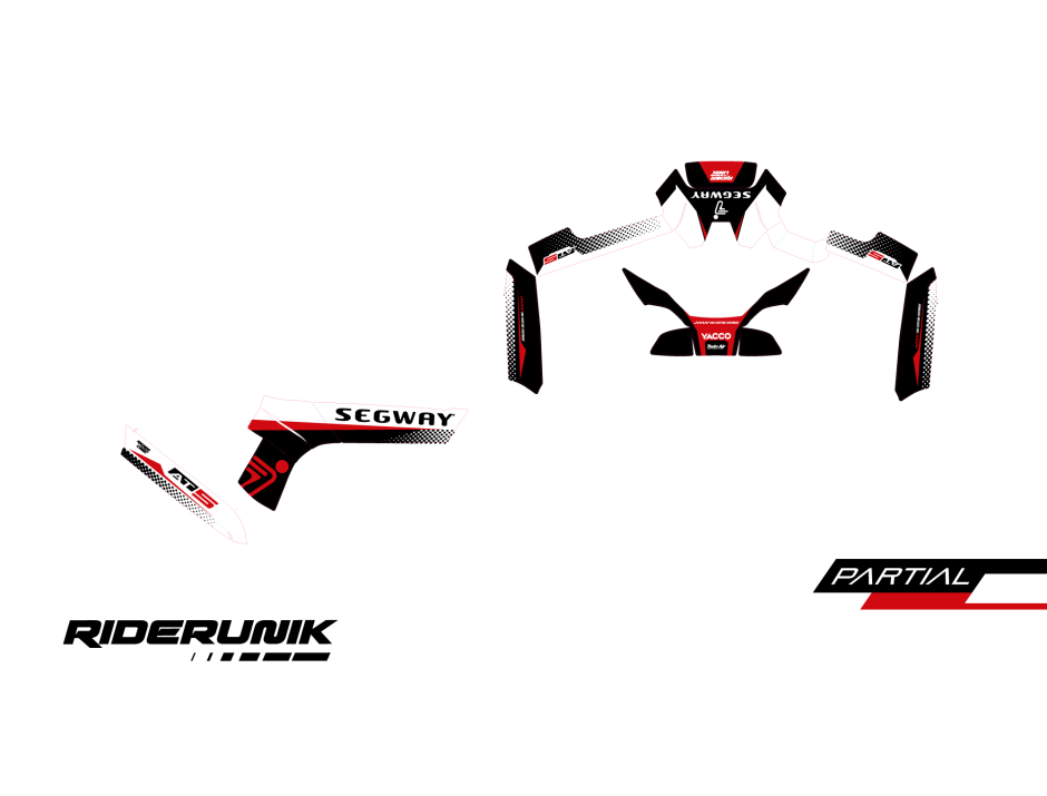 KIT DECO QUAD SEGWAY KRYO WHITE 3