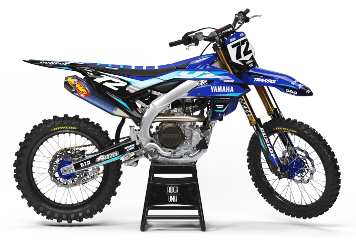 KIT DECO MOTOCROSS YZ/YZF RONAC BLUE