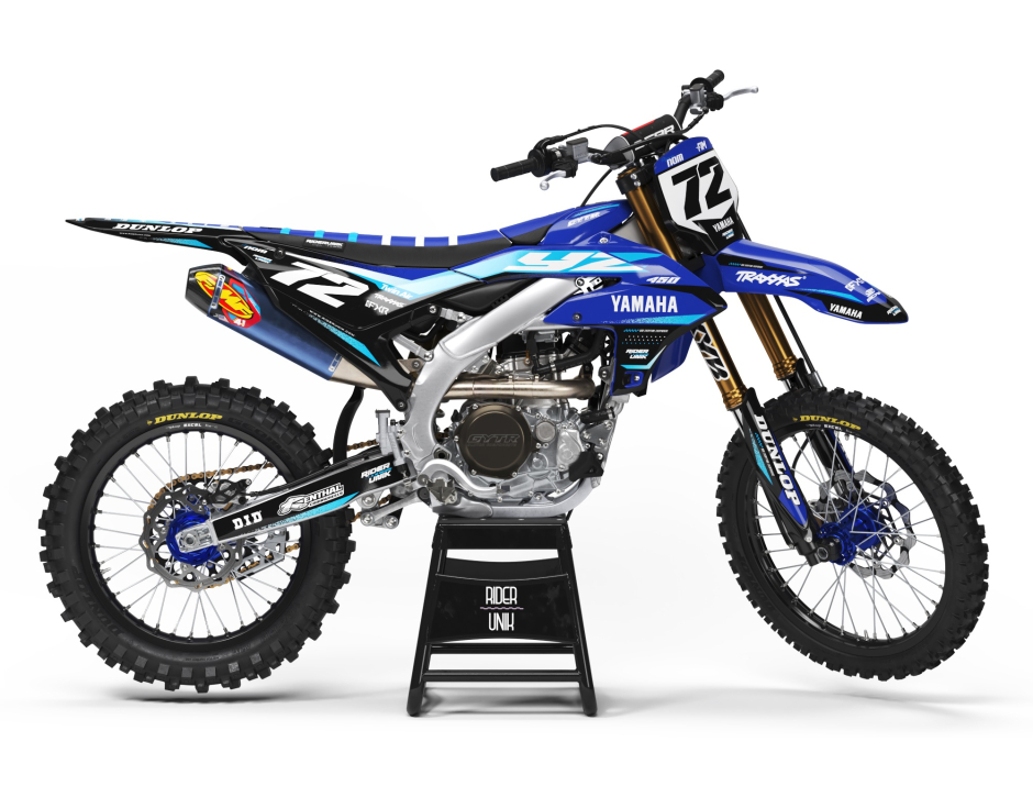 KIT DECO MOTOCROSS YZ/YZF RONAC BLUE 1