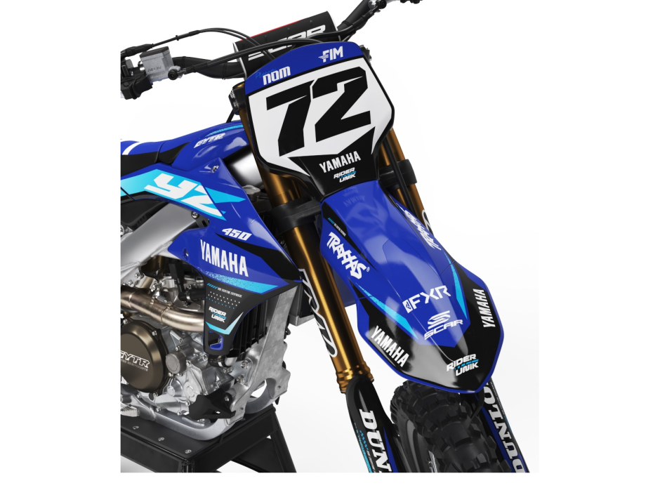 KIT DECO MOTOCROSS YZ/YZF RONAC BLUE 3