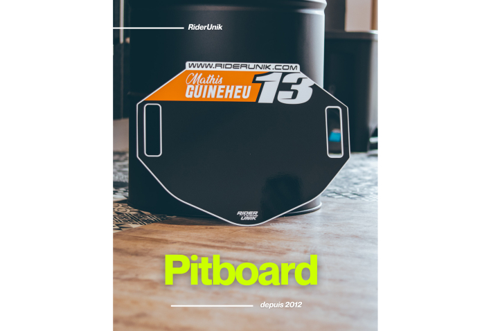 PANNEAUTAGE 100% PERSO RIDERUNIK XL