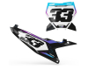 KIT DECO FONDS DE PLAQUES SX/SX-F GRID WHITE 1